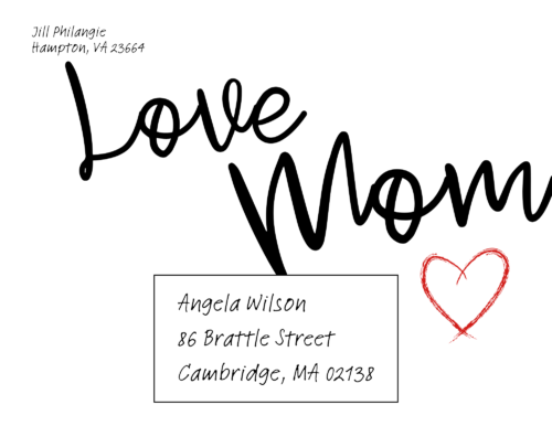 Love Mom Parcel Label - Image 3