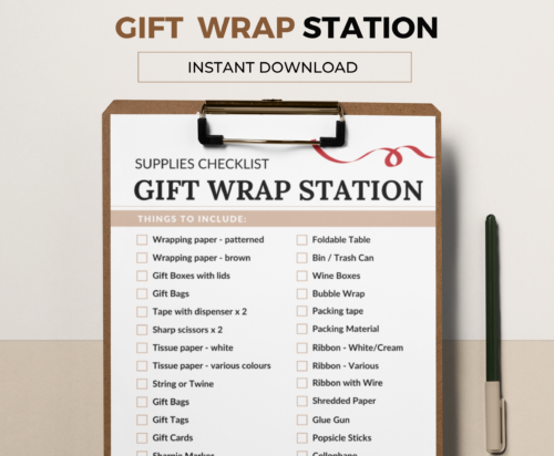 Gift Wrap Station Checklist - Image 2