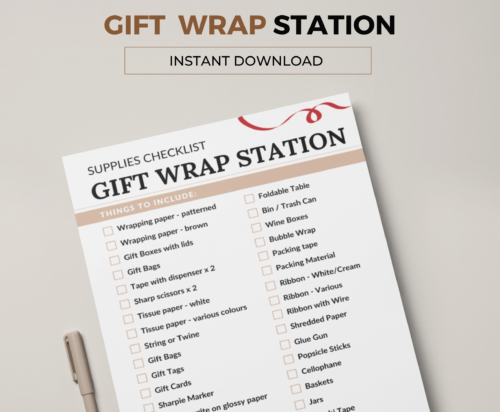 Gift Wrap Station Checklist - Image 3