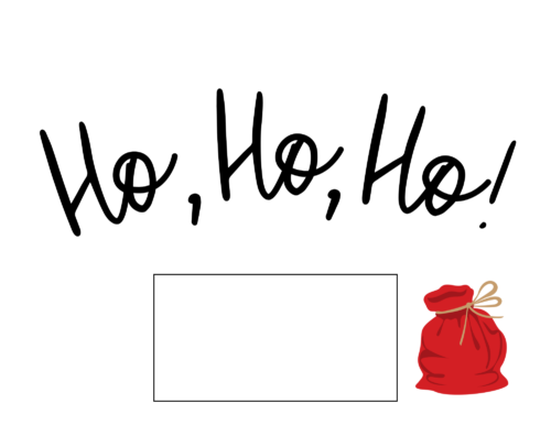 Ho Ho Ho! Parcel Label - Image 2