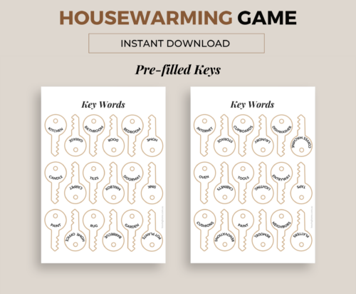 Housewarming Party Key Words Game - Image 3