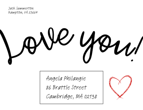 Love You Parcel Label - Image 3