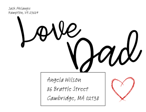 Love Dad Parcel Label - Image 3