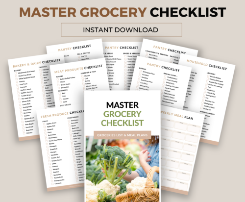 Master Grocery Checklist