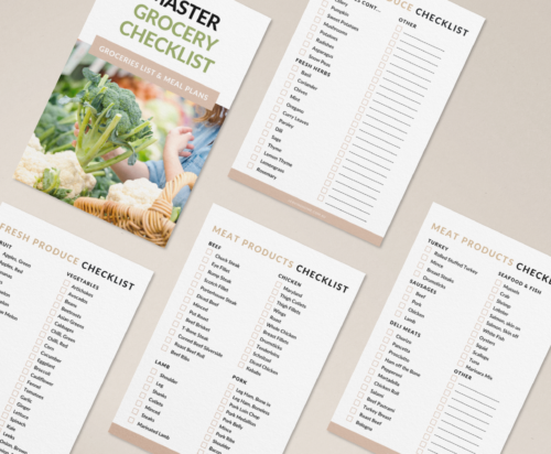 Master Grocery Checklist - Image 5