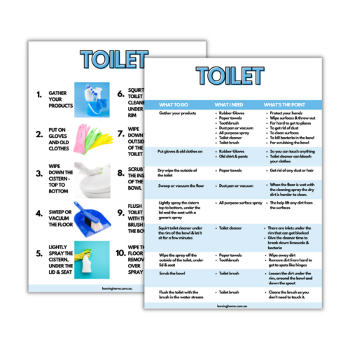 Toilet Cleaning Chore Sheet - Image 4