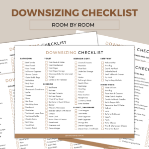 Downsizing Checklist