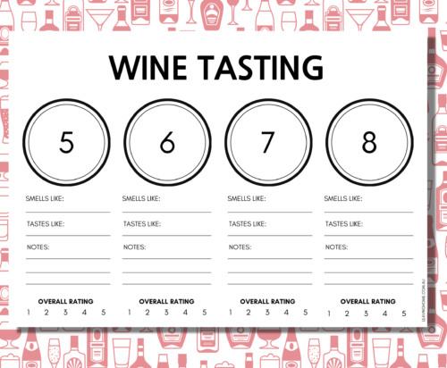 Wine Tasting Mats - Image 4