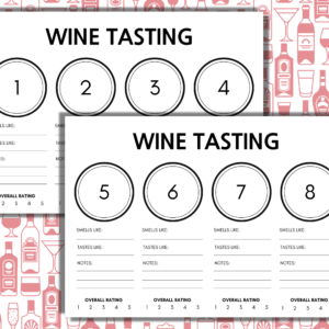 Wine Tasting Mats