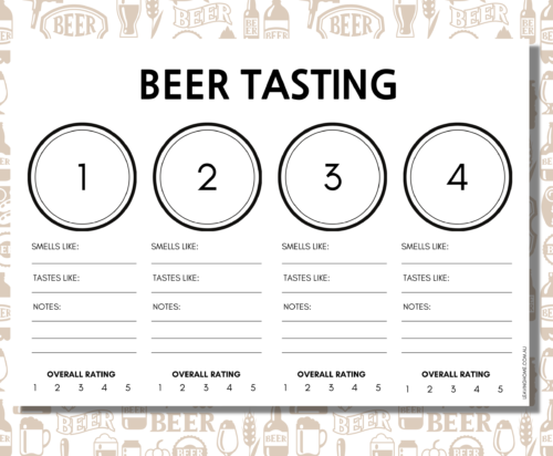 Beer Tasting Mats - Image 2