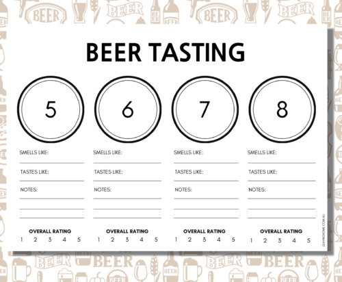 Beer Tasting Mats - Image 3