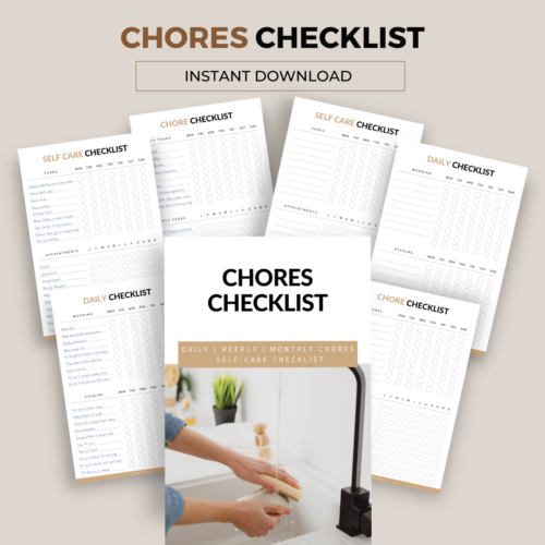 Chores Checklists | 8 Pages - Image 2