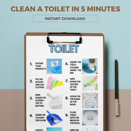 Clean a Toilet