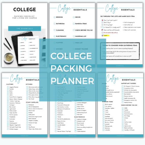 College Packing List - Image 4