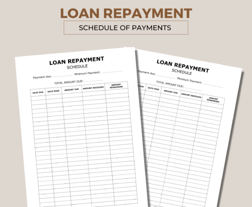 Loan Repayment Agreement - Image 3