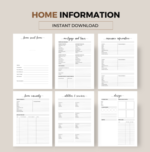 Home Information Book of Records - Image 3