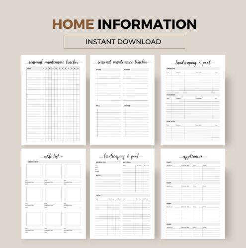 Home Information Book of Records - Image 4