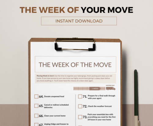 Moving Checklist 8-week countdown - Image 7