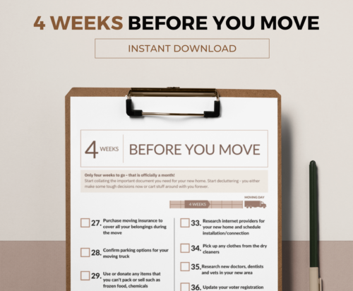 Moving Checklist 8-week countdown - Image 5