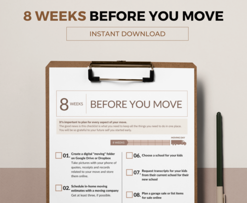 Moving Checklist 8-week countdown - Image 3