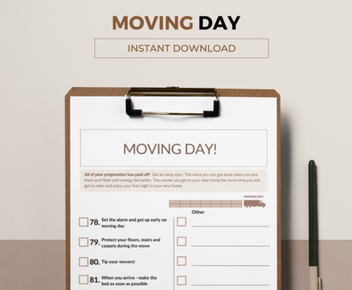 Moving Checklist 8-week countdown - Image 8