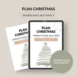 Plan Christmas without losing your mind