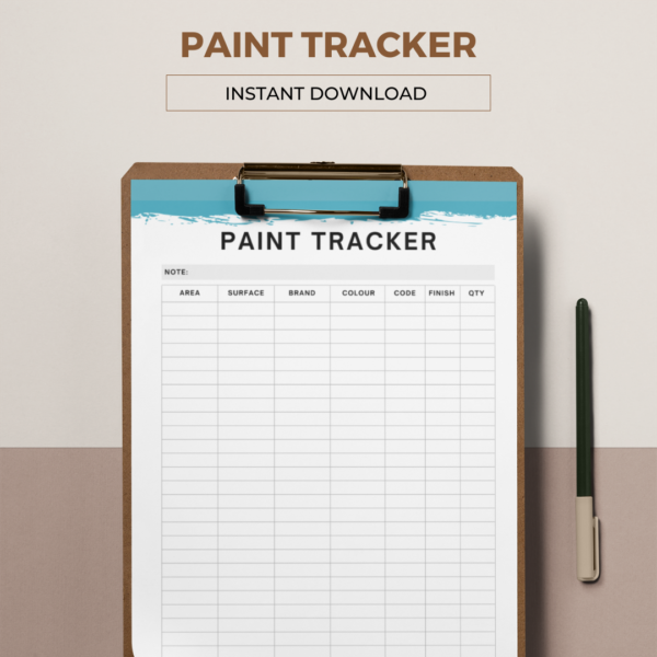 Paint Tracker