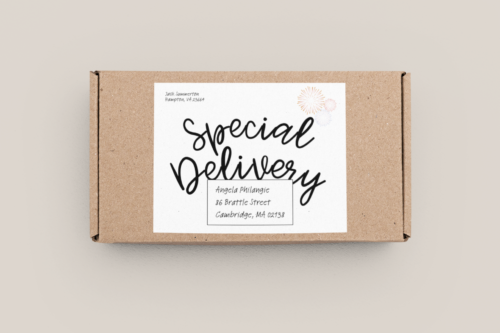 Special Delivery Parcel Label - Image 4