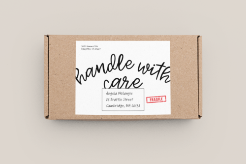 Handle with Care Package Label - Image 3