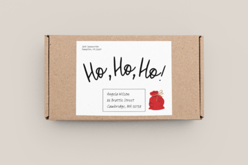 Ho Ho Ho! Parcel Label - Image 4