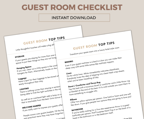 Guest Room Checklist - Image 4