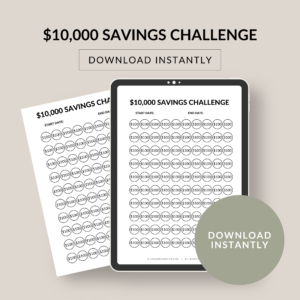 $10,000 SAVINGS CHALLENGE