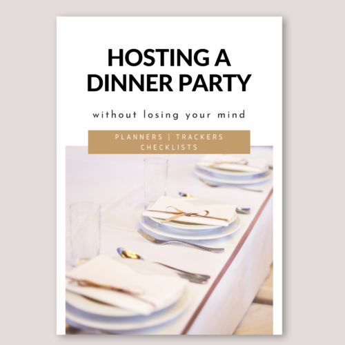 Hosting a Dinner Party