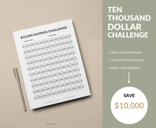 $10,000 Savings Challenge - Image 2