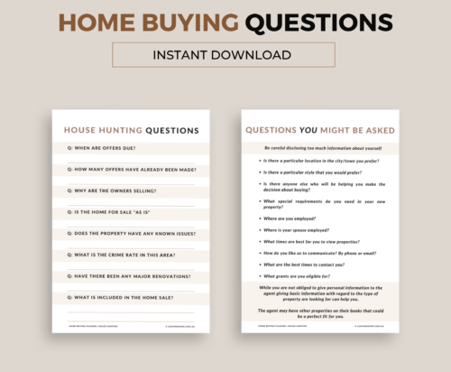 Home Buying Questions - Image 4