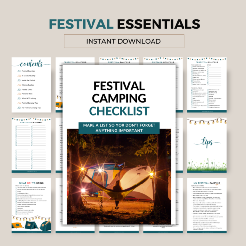 Festival Camping Checklist - Image 2