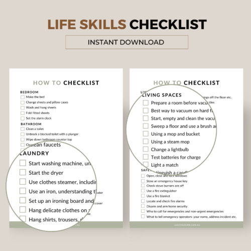 Life Skills Checklist