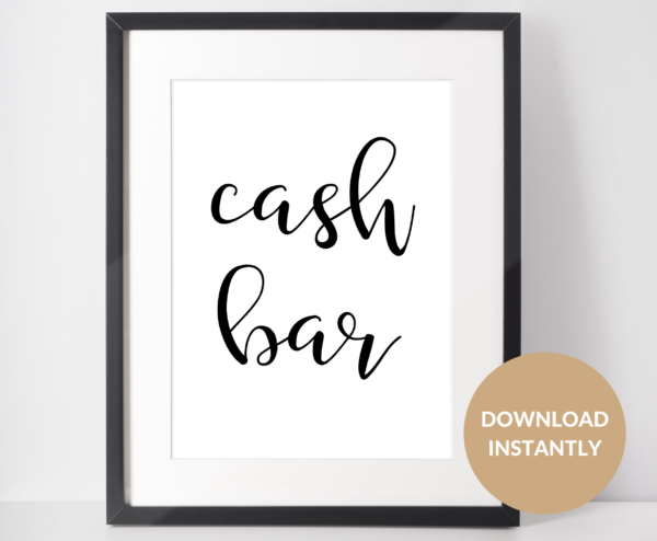 cash bar