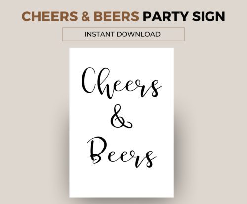 Cheers & Beers sign | 1 Page - Image 2