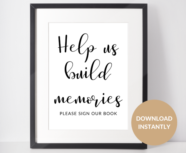 Help us build memories