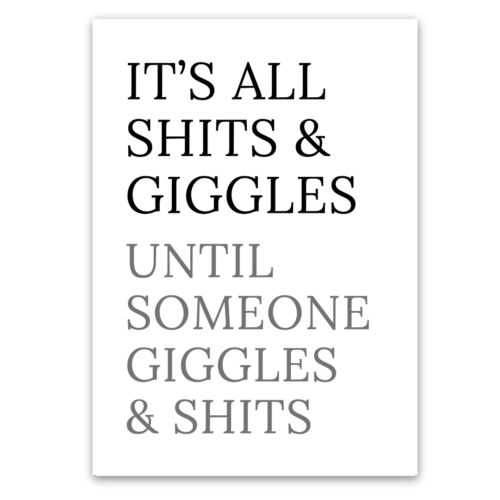 It's all Shits & Giggles sign - Image 2