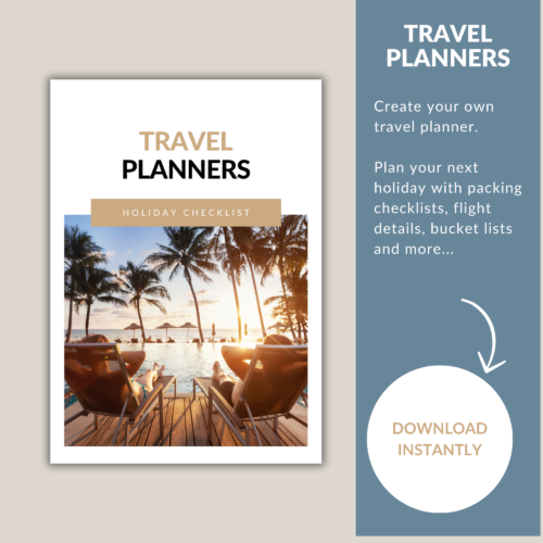 Travel Planners, Holiday Checklists | 36 Pages - Image 8